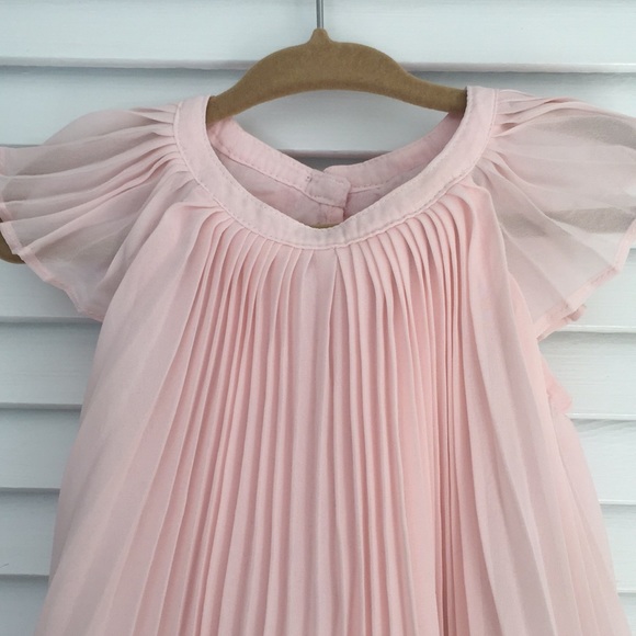 EUC Baby Gap Pink Ruffle Dress size 6-12 months - Picture 2 of 5